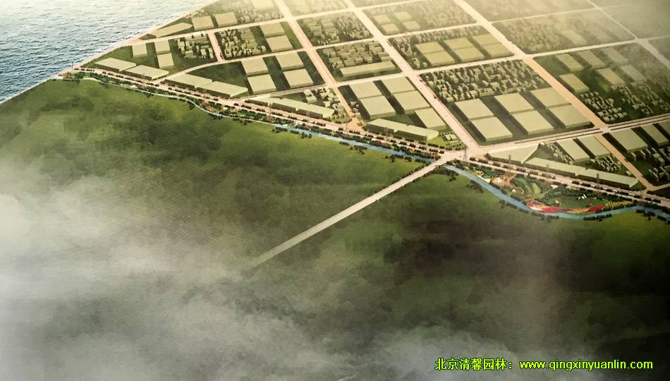 咸水河北岸 綠地景觀設(shè)計(jì)