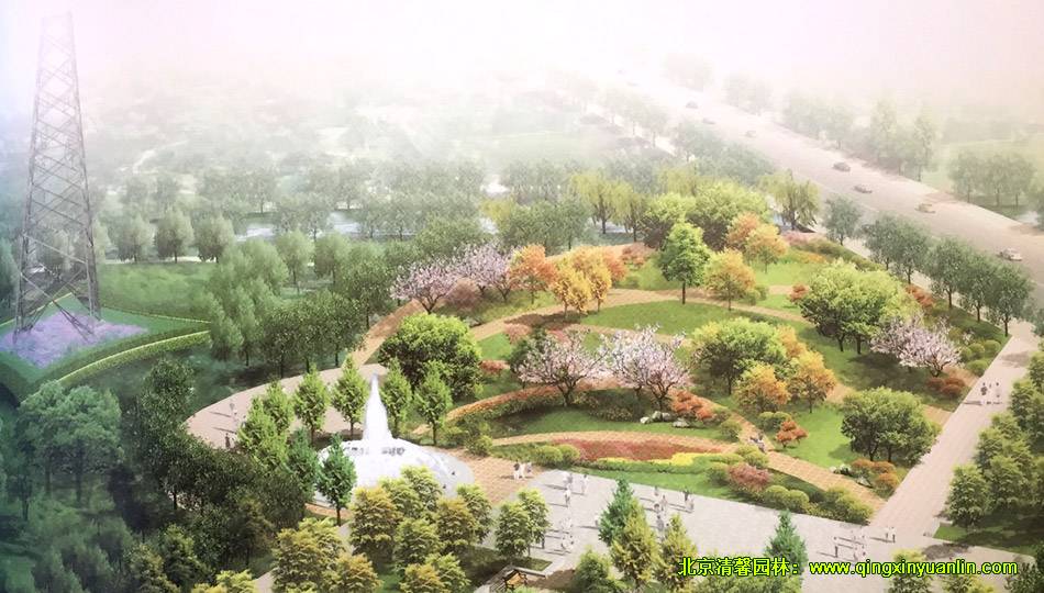 咸水河北岸 綠地景觀設(shè)計(jì)